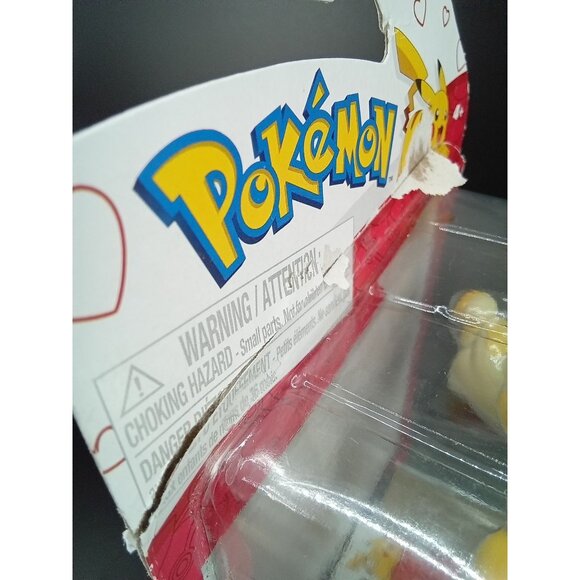 Pokémon Battle Figure Pack Pikachu & Fidough Scaled for Battle Sealed Toy Set - Picture 6 of 6